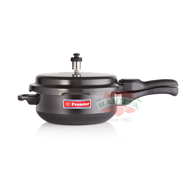 PREMIER CUCINA TRENDY BLACK INDUCTION BOTTOM PRESSURE COOKER PAN Premier