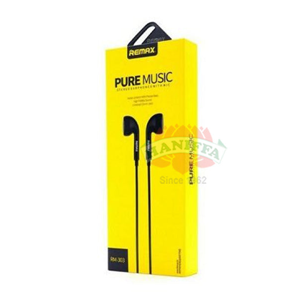 REMAX RM-303 EARPHONE Remax