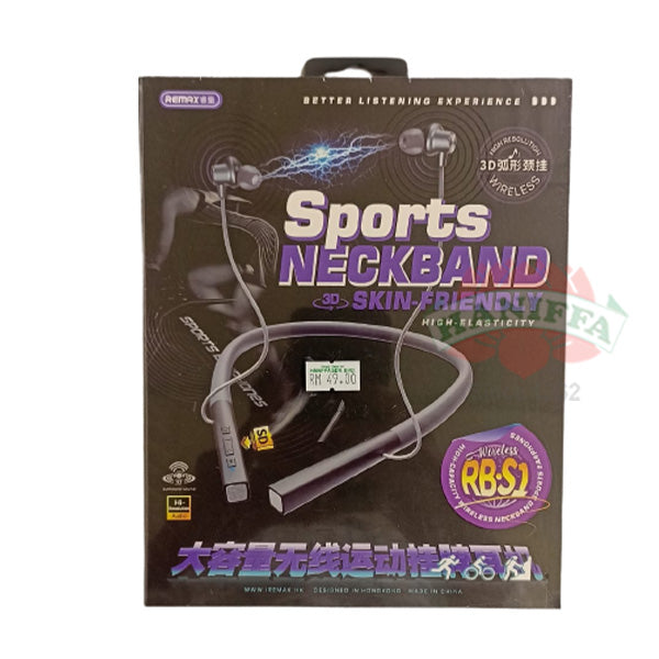 REMAX RB.S1 SPORTS NECKBAND EARPHONES Remax